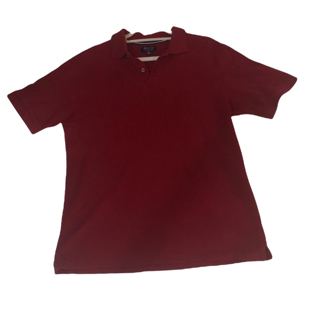 Bass Size Medium Men’s  Red Polo